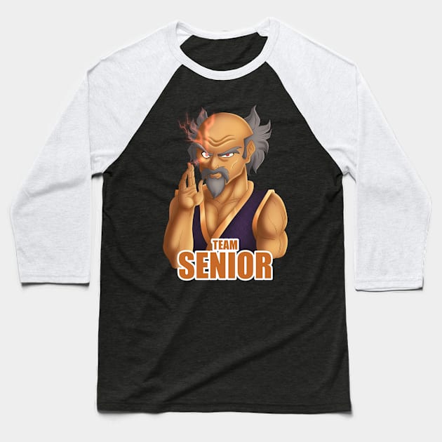 Team Senior Baseball T-Shirt by SenpaiLove